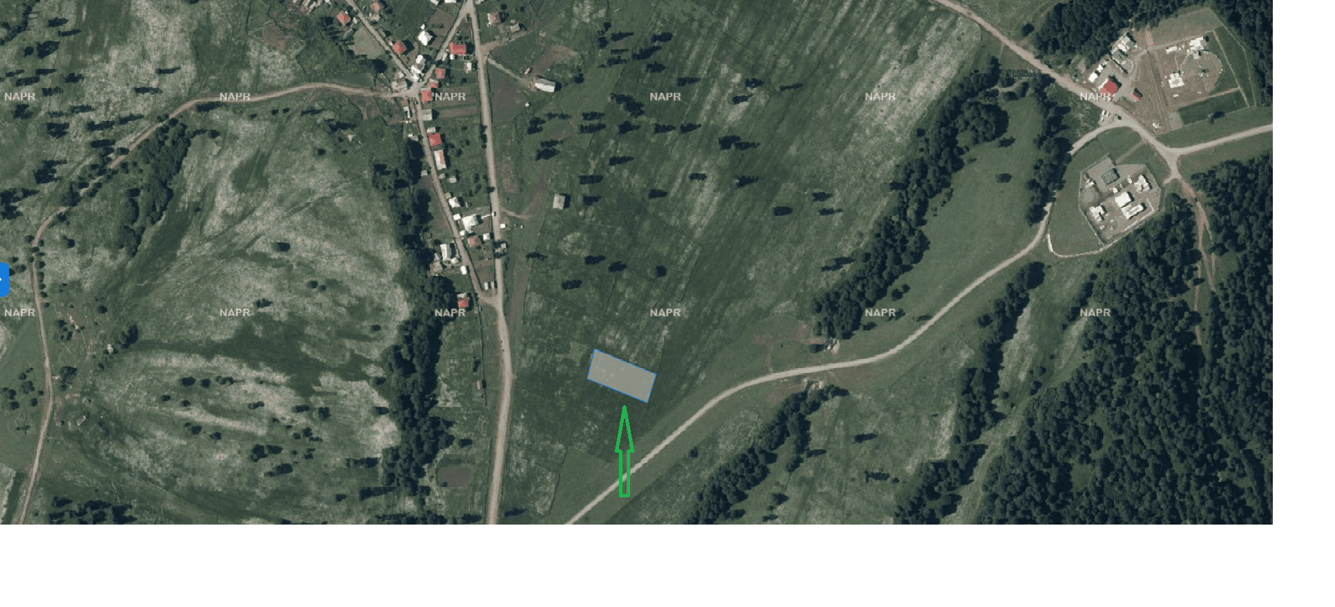 Продается земельный участок в селе Цихисджвари.